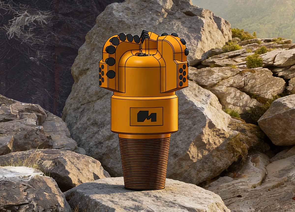 PDC bit for HDD drilling in consistent hard rock conditions