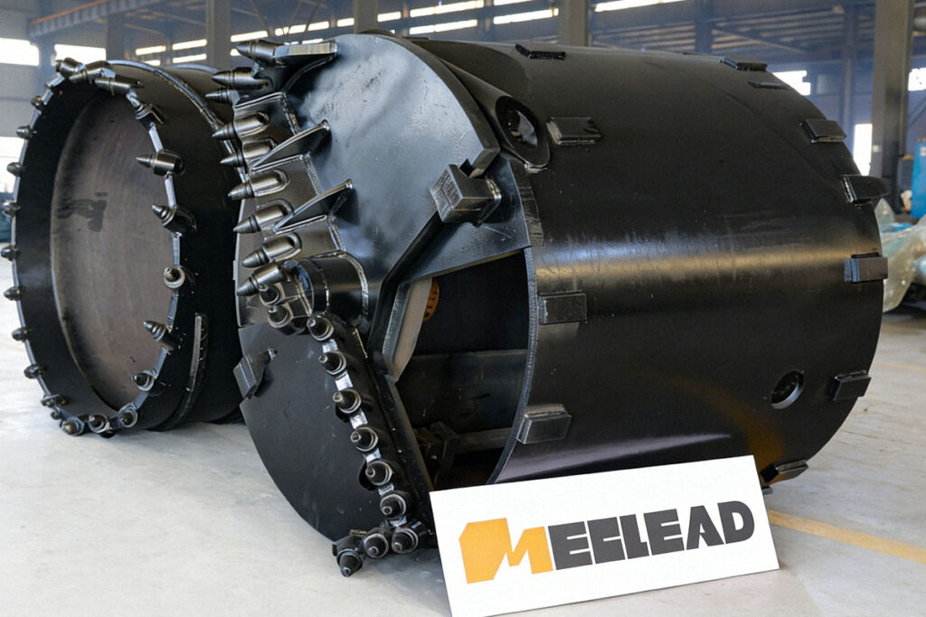 heavy duty drilling bucket for hard rock drilling