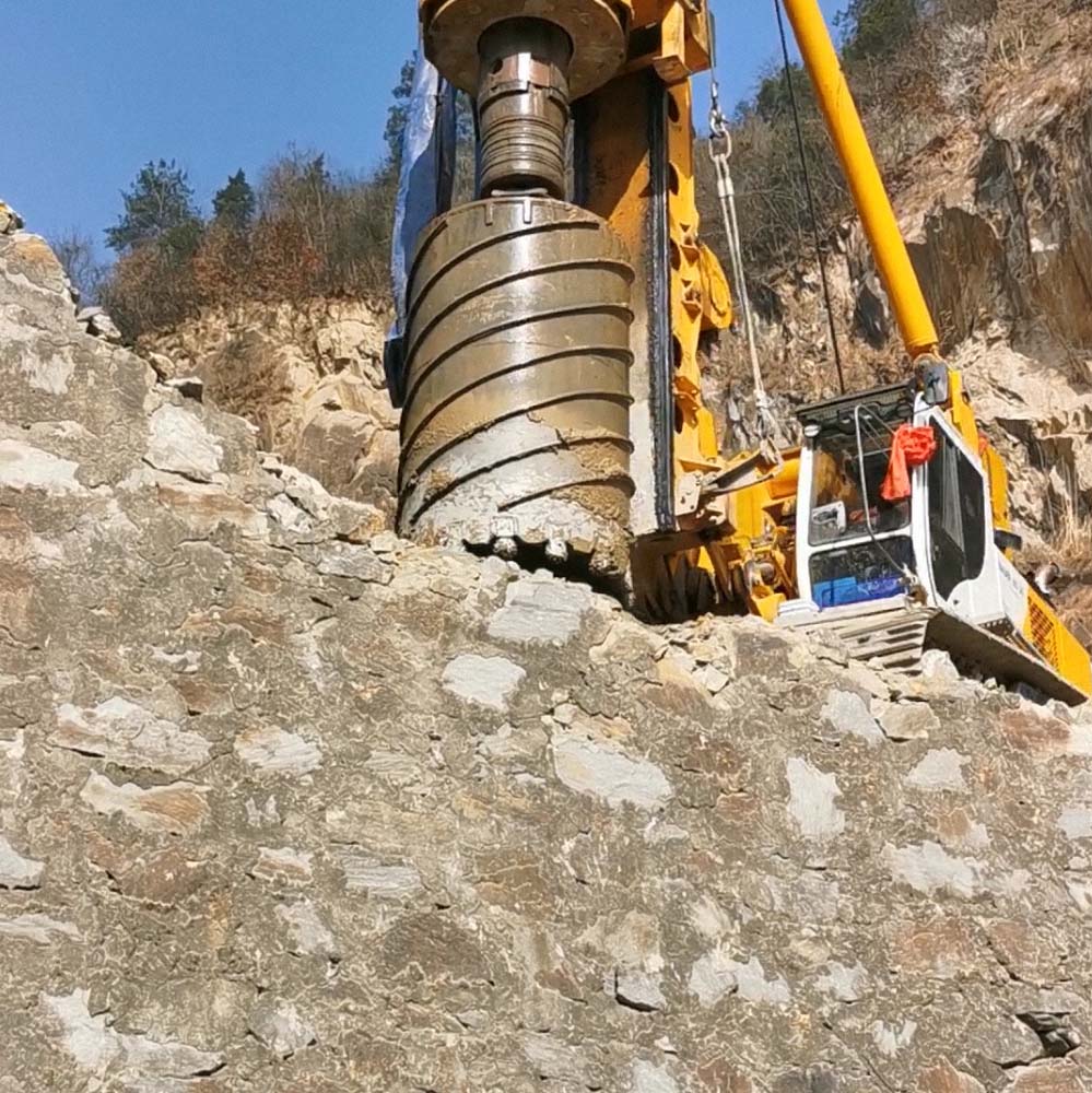 core barrel drilling in hard rock site
