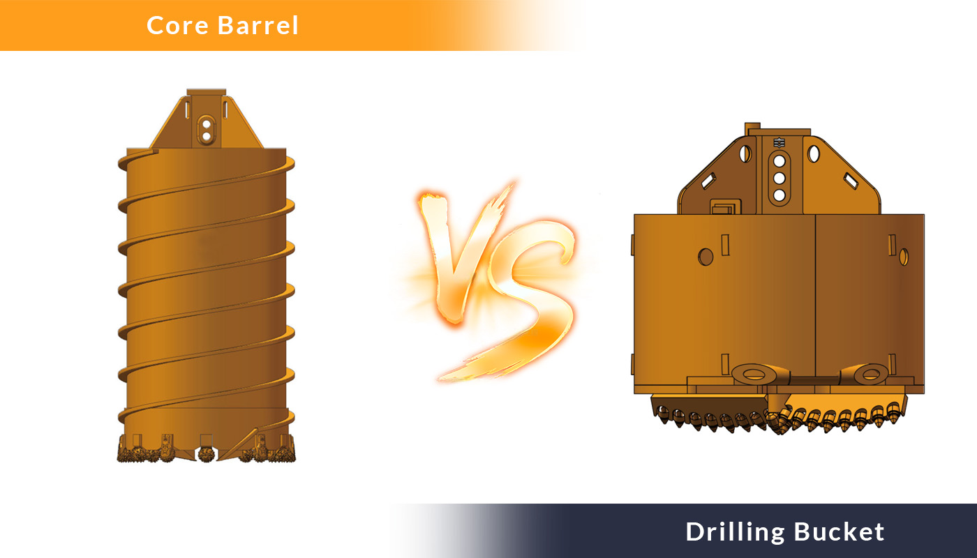 core barrel va bucket