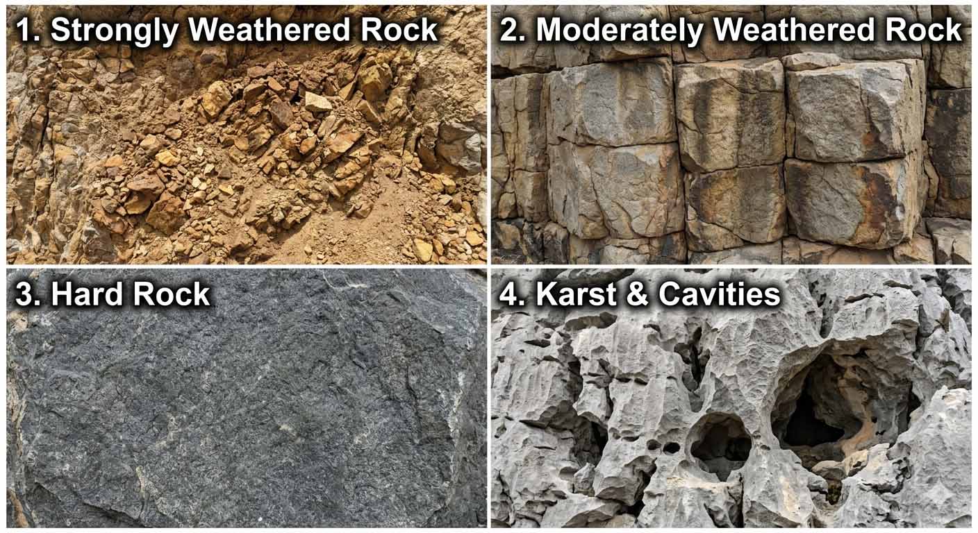 rock core barrel selection for different rock conditions and geological layers